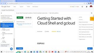 Getting Started with Cloud Shell and gcloud || Lab Solution | Step-by-Step Tutorial || GDSC 2023