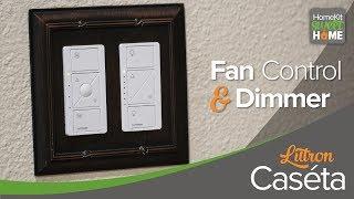 Lutron Caseta Fan Control & Dimmer Switch for HomeKit