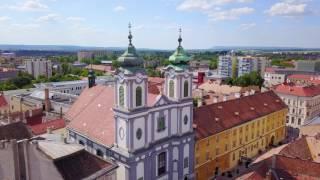 Székesfehérvár Hungary from Above 4K/UHD