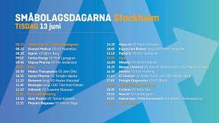 Småbolagsdagarna Stockholm 13 juni 2023