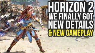 Finally New Gameplay & Details For Horizon Forbidden West (Horizon Zero Dawn 2)