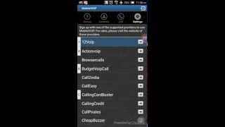 MobileVOIP for calling cellphones worldwide from android phones - useful android apps