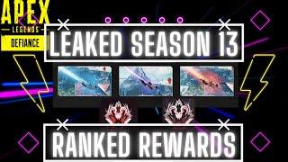 *NEW LEAKED* Season 13 Ranked Rewards Badges & Dive Trails