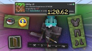 MCPE PVP Client! Utility UI Resource Pack for 1.20.62 | MCBE Pack That Overall Makes Gameplay Better