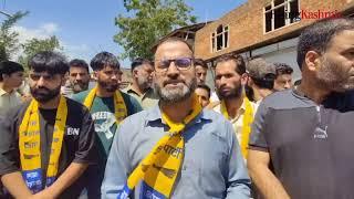 Mudasir Hassan, Aam Aadmi Party Candidate for Rajpora, Starts Door-to-Door Campaign