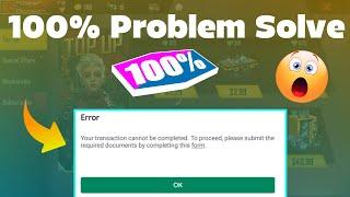 Your transaction cannot be completed To proceed | Free Fire Top Up Error Problem Solve