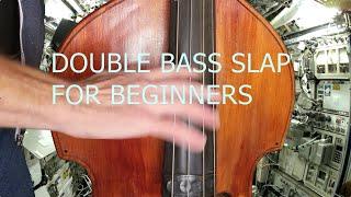 Rockabilly Double Bass slap tutorial for beginners, from the International Slap Station