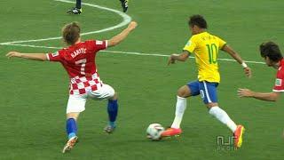 Neymar vs Croatia – 2014 World Cup / Group Stage | NEYMAR 2 GOALS IN HIS WORLD CUP DEBUT!