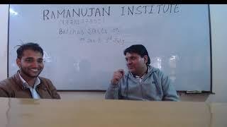 Inspirational interview of Mr  Raman who all India 14 th Rank in Csir  mathematics exam