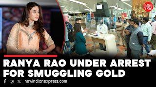 Kannada actress, IPS officer's daughter caught with 14.8 kg of gold at Bengaluru airport