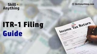 ITR-1 Return Filing for Salaried People - Income Tax Return (ITR) #itr1 #taxfiling #itrreturn