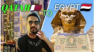 Doha Qatar  To Cairo Egypt Travel , Visa On Arrivel For GCC Resident . Qatar To Egypt Visa onarivl