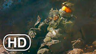 Master Chief Death Scene 4K ULTRA HD - Halo Cinematic