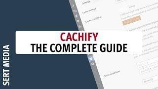 Cachify Tutorial 2020 - How To Setup Cachify Plugin - Cachify WordPress Caching Plugin