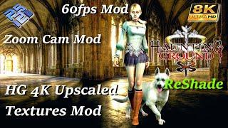 Haunting Ground 8K ~HG 4K Textures Mod 2024 60FPS Patch | pcsx2-v1.7.5976 QT |  Reshade PC