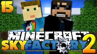 Minecraft SkyFactory 2 - FLYING DRAGONS!! [15]