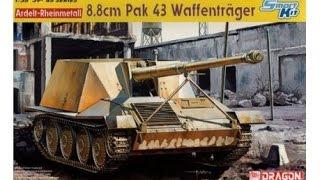 Kit Review: (1/35) Dragon's 8.8cm Pak 43 Waffentrager