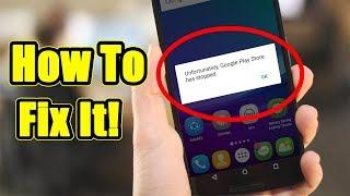 How To Fix Unfortunately App Has Stopped Error On Android