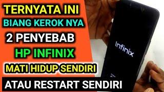 2 penyebab hp infinix mati hidup sendiri atau restart sendiri