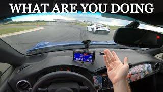 Your Typical Corvette Driver at a Track Day [Subaru BRZ POV @ Pocono Raceway]