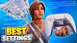 NEW Best Controller SETTINGS & Sensitivity in Season 4! (Fortnite Tutorial)