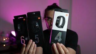 Xiaomi Mi Band 4-5-6 Detaylı Karşılaştırma