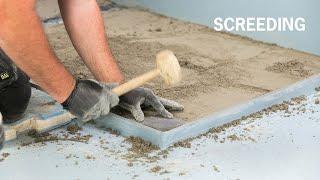 Bathroom Screeding