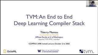 "TVM: An End to End Deep Learning Compiler Stack" by Thiery Moreau (OctoML)