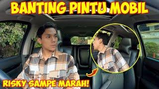 PRANK BANTING PINTU MOBIL | RISKY SAMPEK MARAH