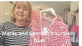 Marks and Spencer summer haul -Over 50’s plus size fashion