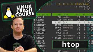 Linux Crash Course - htop
