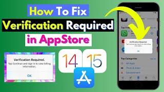 How To Fix Verification Required in App Store | Fix Payment Method Verification Require 2021 iOS 15