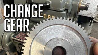 Make a Lathe Change Gear