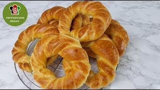 Fluffy layered bread rings | نان حلقه یی برای صبحانه