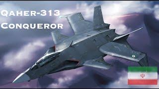 Qaher-313 (F-313) Conqueror: WTF is this？Iranian Dark Bat,Enigmatic Fifth-Generation Aircraft | IAIO