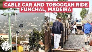 Funchal Madeira Cable Car & Toboggan Ride / Ship Excursion / P&O Cruise Line