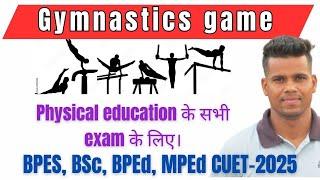 Rhythmic gymnastics game//events name//types of gymnastics//full video.by Anuj sir