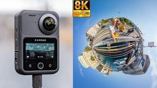 Kandao QooCam 3 Ultra 8K 360° Large Aperture 360 Action Camera REVIEW The BEST 360 8K TRAVEL CAMERA