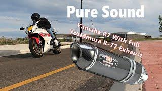 Yamaha R7 With Yoshimura R-77 Full Exhaust: Pure Sound