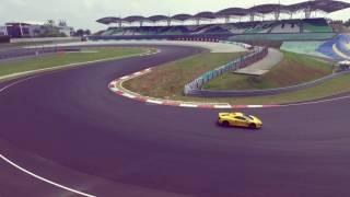 Sepang Circuit Mclaren 650s Aerial Video Scuderia FSG