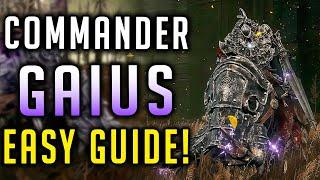 How To Beat Commander Gaius In Elden Ring DLC! Easy Guide!