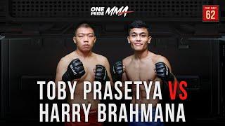 [Adu Stamina] Toby Prasetya Vs Harry Brahmana | Full Fight One Pride MMA FN 62