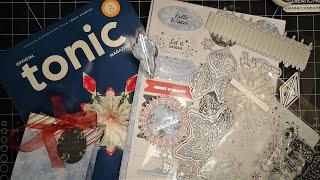 Tonic Studios Official Mag, Issue 4 Launch: "Celebrations Made" Flip Through & Ornament Tutorial!