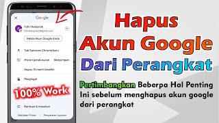 Cara Menghapus Akun Google Dari Perangkat - Hapus Akun Google 2025