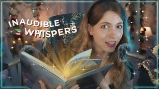 ASMR  INAUDIBLE READING from EAR TO EAR ️ SPANISH & ENGLISH 