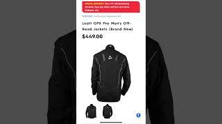 Motorhelmets Store Sale Leatt GPX Pro and 5.5 Enduro Men's Off-Road Motorcycle Jackets #shortsvideo