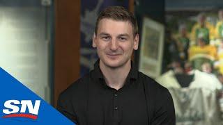Zach Hyman Talks About Going From Matthews And Marner To McDavid And Draisaitl
