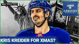 Kris Kreider & the Canucks Christmas Wish List