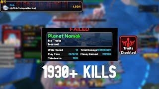 [TRAITLESS] 1930+ KILLS Tournament #6 Initial Strat | Anime Vanguards