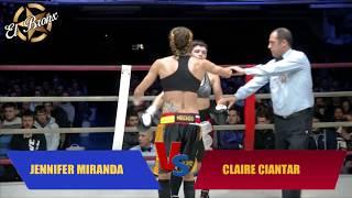 BOXEO PROFESIONAL/ JENNIFER MIRANDA VS CLAIRE CIANTAR / VELADA 3 DE FEBRERO DE 2018